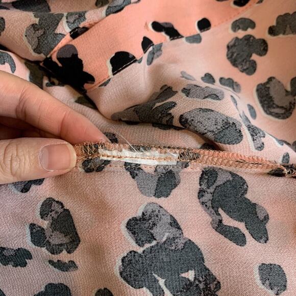 Maeve Tunic Womens XS Extra Small Rita Button Front High Low Top Anthropologie - Picture 12 of 14